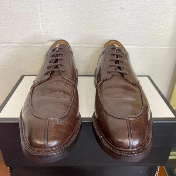 Allen Edmonds Denali 5784 Split Toe Brown Leather Oxford Dress Shoes Mens 10.5 D main image 9